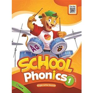 School Phonics 1 Student Book (with Readers  Flash...