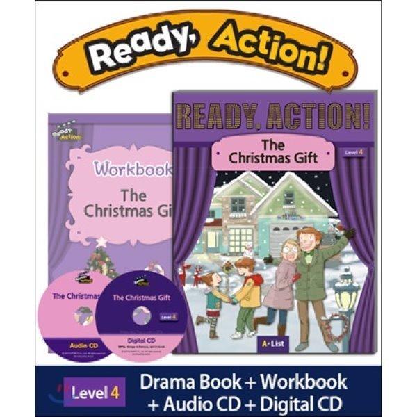 Ready Action Level 4：The Christmas Gift（SB + WB + ...