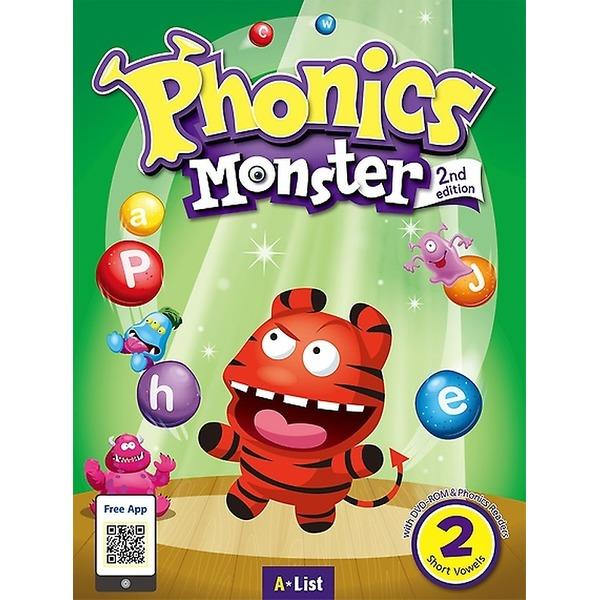 Phonics Monster 2：Student book 2E（Free App、音声ダウンロー...