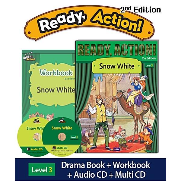 Ready Action Level 3 : Snow White (Student Book wi...