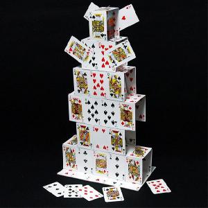 手品マジック トランプ カードキャッスル D5111 - 最安値・価格