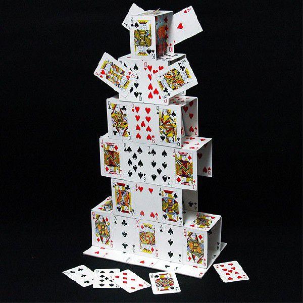 手品・マジック トランプ カードキャッスル D5111