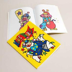 魔法の絵本（カラーリングブック）/手品 マジック用品 : まほうとま