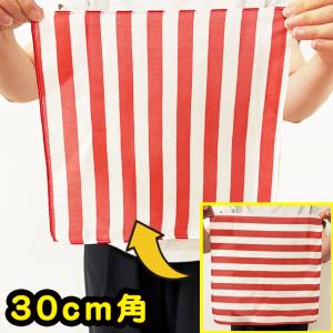 手品・マジック 特上 紅白タテ縞ヨコ縞シルク 約30cm角 S5159