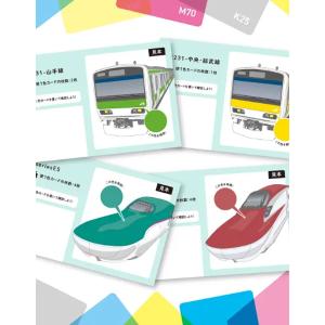 重ねて色をつくるゲーム JR東日本版 カードゲ...の詳細画像2