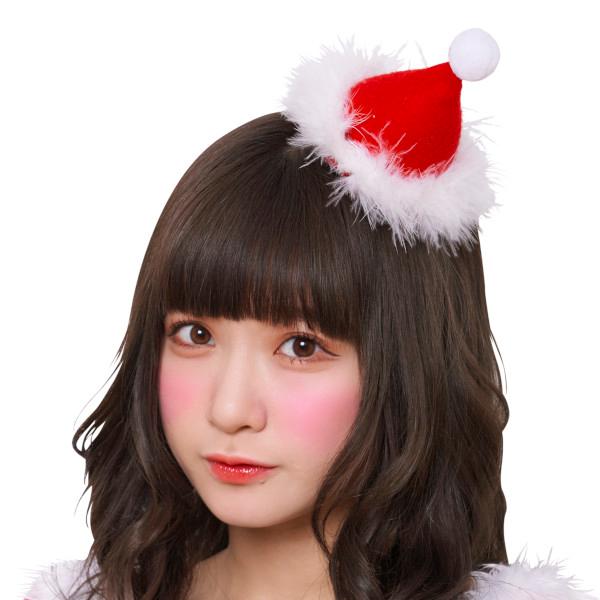 サンタ帽ヘアピン ヘアピン サンタクロース 帽子 クリスマス ヘアアクセサリー