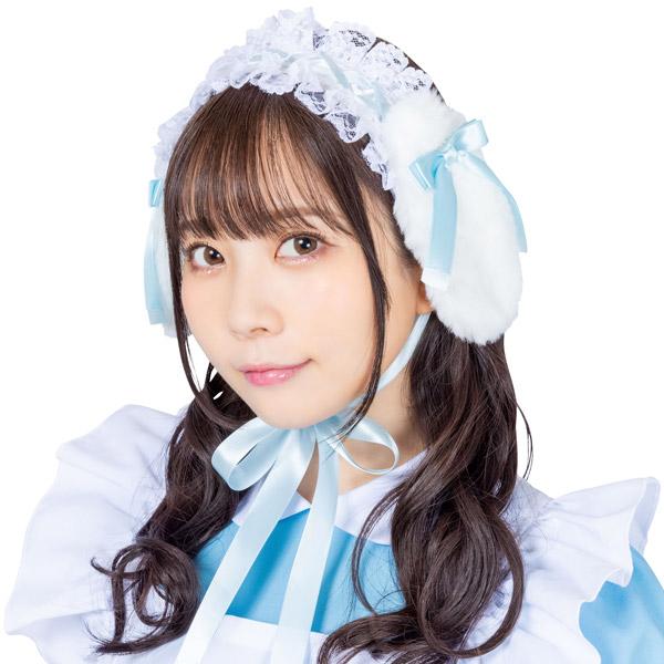 ヘッドドレス 白うさぎ 髪飾り 動物の耳付き ヘアアクセサリー ウサ耳 うさみみ アニマル コスプレ...