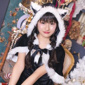 メリープラムフェアリー ねこケープサンタ ブラ...の詳細画像5