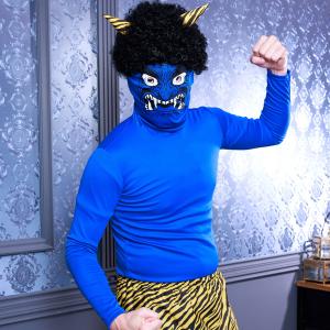 怖すぎる青鬼 節分 コスプレ 鬼 衣装 仮装 ...の詳細画像4