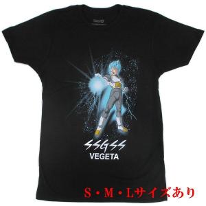USA版ドラゴンボール Tシャツ SSGSS Vegeta 超サイヤ人ブルー ベジータ ブラック :DB25146:コスプレ衣装専門店マジックナイト  - 通販 - Yahoo!ショッピング