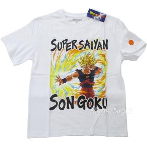 超サイヤ人3 孫悟空 かめはめ波 Tシャツ ドラゴンボール 半袖 メンズ