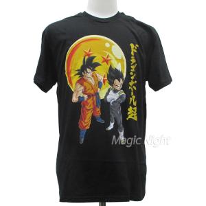 USA版ドラゴンボールZ Tシャツ CHARACTER PANELS ブラック : コスプレ