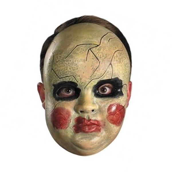 スミアリードール フェイスマスク ホラーマスク 怖い 人形 マスク 恐怖 仮面 お面