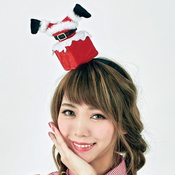 奉仕品 あわてんぼうサンタ カチューシャ クリスマス ヘアアクセサリー コスプレ 仮装 グッズ 返品...