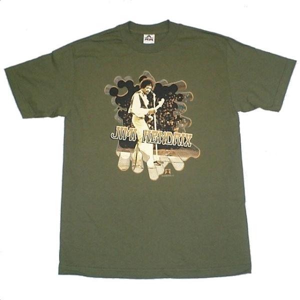 奉仕品 ジミ・ヘンドリックス S.ウェーブ　映画スター＆ミュージシャンTシャツ
