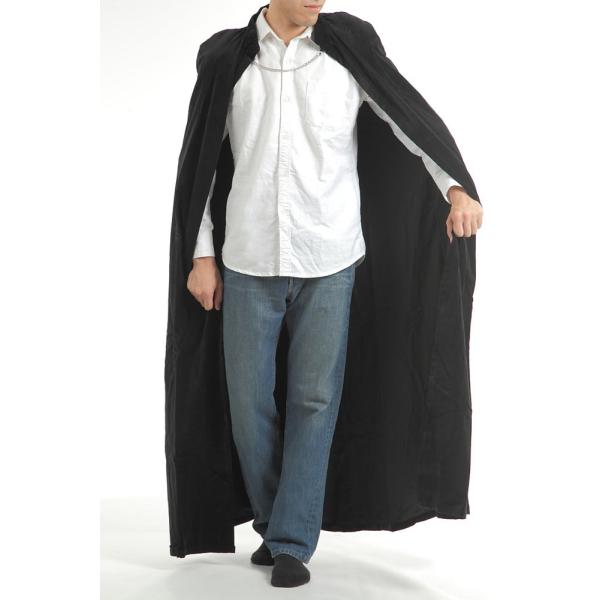 訳ありB品 DXロードケープ XL 長身用 マント ローブ ハロウィン 仮装 コスプレ 衣装 ブラッ...