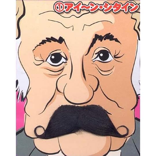 偉人ヒゲ アイーン・シタイン つけひげ 変装グッズ