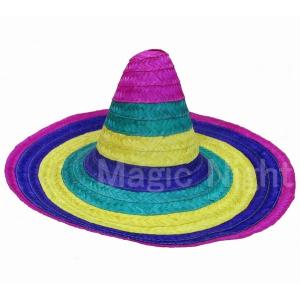 カラーソンブレロ ハット メキシカンハット ハロウィン 仮装 帽子