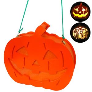 フラッシュパンプキンランタン Sサイズ 全高25cm ハロウィン フラッシュパンプキンランタン Sサイズ 全高25cm ハロウィン