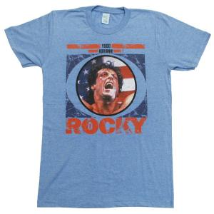 ロッキー Italian Stallion レッド 映画 Rocky Tシャツ シルヴェスター