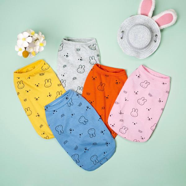 ぺット 服 安い 犬 春 夏  秋 ミッフィー miffy うさぎ くま 柄 アニマル タンクトップ...