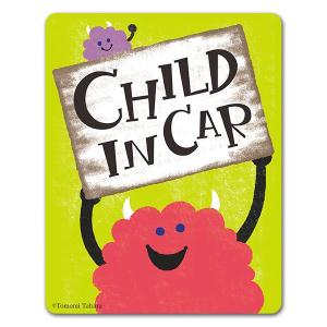 車ステッカー ふわふわモンスター CHILD IN CAR チャイルドインカー