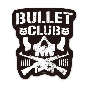 車ステッカー 新日本プロレス ユニットロゴ BULLET CLUB ダイカット 車マグネットステッカ...