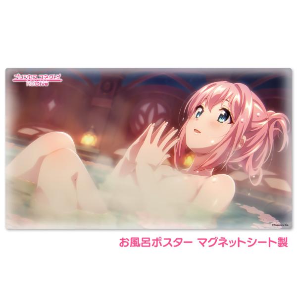 プリンセスコネクト！Re:Dive お風呂ポスター マグネットシート製 アニメシーンB 宅配便限定