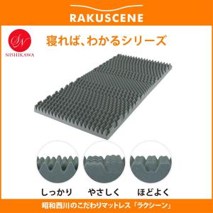 マットレス 敷布団 シングル 昭和西川 ラクシ...の詳細画像3