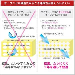 マニフレックス オクラホマ シングル マットレスの詳細画像2
