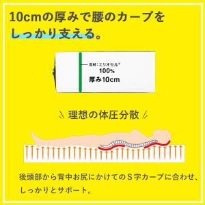 マニフレックス サステナブルウィング セミダブ...の詳細画像5