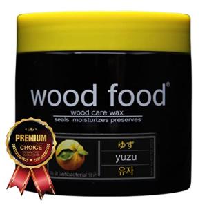 “Wood Food” 天然艶出し蜜蝋ワックス (ゆず, 180ml)｜mago8go8