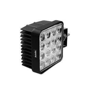 AutoGo LEDワークライト 48W LED作業灯 广角タイプ 角型 16連 10-30VDC対応(12V/24V兼用) 新設計 防水・防塵・耐衝｜mago8go8