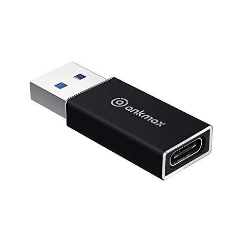 USB C to USB A 変換アダプタ Ankmax UA312C【両面USB3.1 高速データ...