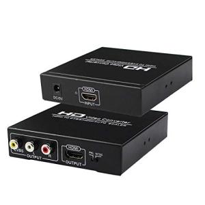 HDMI コンポジット変換 HDMI AV変換( HDMI to HDMI+RCA ) HDMI+AV変換コンバーター hdmi アナログ変換 HDM｜mago8go8
