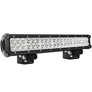 LED作業灯 ホワイト 20インチ 126ｗライトバー GREENBEAN 42個LEDチップ 広角 狭角 一体型 12V 24V兼用 防水 投光器｜mago8go8