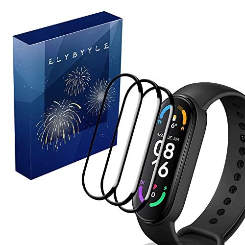 ELYBYYLE for xiaomi mi band 7 フィルム band 7通用 3D全面保護...