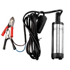 Besline 水中 ポンプ ウォーターポンプ 12V 小型 水中ポンプ 30L/min ケーブル 3ｍ スイッチ式 強力 給油 給水 排油 排水 灯