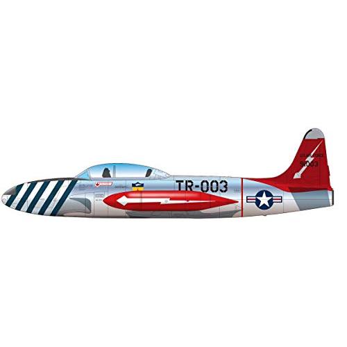 プラッツ 1/72 アメリカ空軍 練習機 T-33A シューティングスター スカイブレイザーズ プラ...