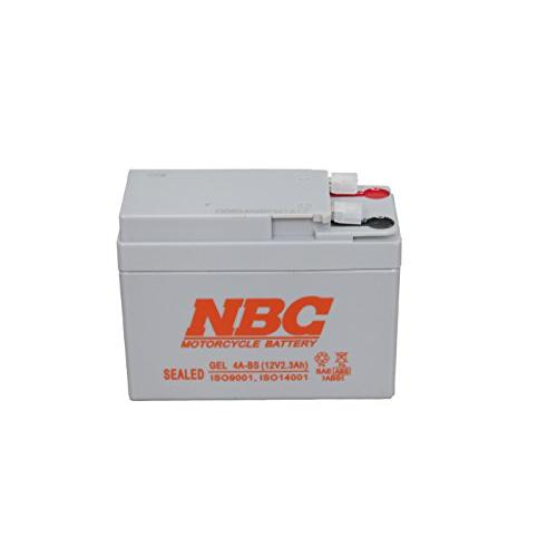 NBC [ エヌビーシー ] シールド型 バイク用バッテリー [ GELタイプ ] [ 液入充電済 ...