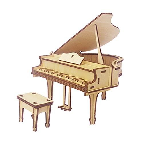 ki-gu-mi ピアノ 小物入れ - 小学生 から 大人 まで 楽しめる 木製 3D 立体パズル ...
