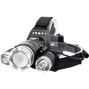 [ラドウェザー] ヘッドライト CREE社製チップ センサー搭載 3灯 LEDヘッドライト 充電式 防水 LED ライト 防災 災害 キャンプ 釣り｜mago8go8