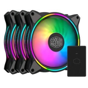 Cooler Master MasterFan MF120 Halo PCケースファン 120mm RGB搭載 3個パック MFL-B2DN-183P｜mago8go8