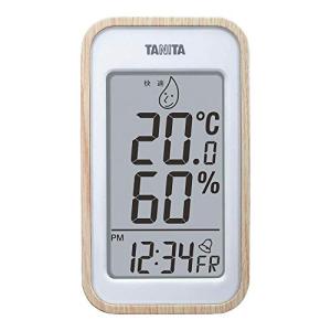タニタ デジタル温湿度計 ナチュラル TT-572NA｜mago8go8