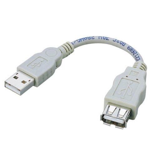 【2003年モデル】エレコム USB2.0スイングケーブル USB(A)オス-USB(A)メス 5c...