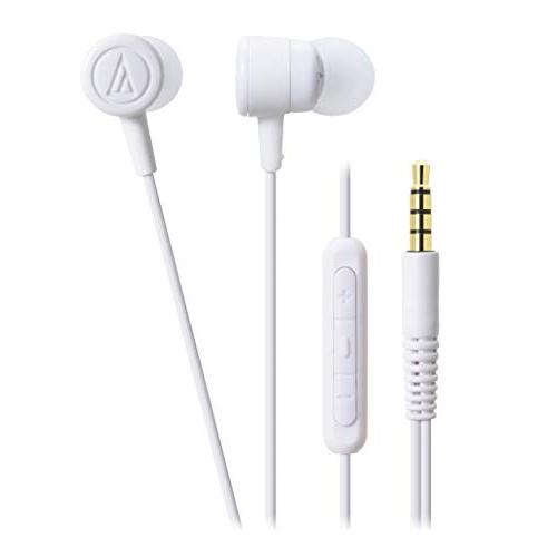 audio-technica iPod/iPhone/iPad専用カナル型イヤホン ホワイト ATH...
