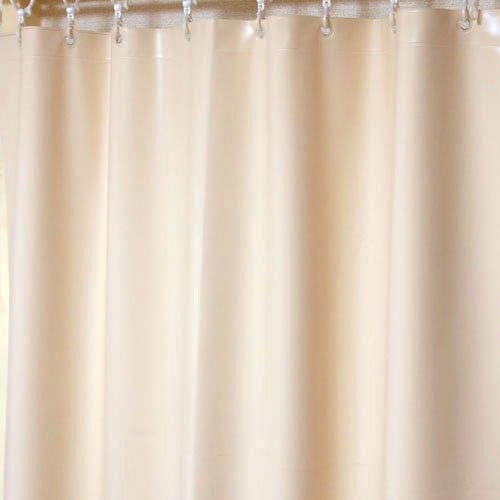 遮光 お風呂の窓用 シャワーカーテン ベージュ 100×105 防カビ 日本製