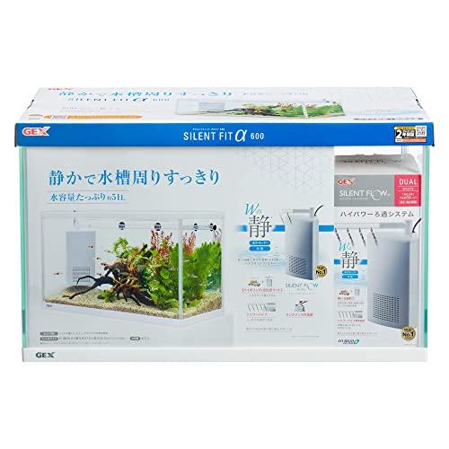 GEX AQUARIUM サイレントフィット アルファ 600 静音・省電力フィルター付