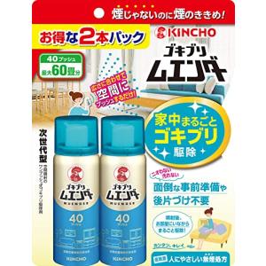 ゴキブリ ムエンダー 家中まるごと ゴキブリ 駆除 40プッシュ 2本パック 無煙｜mago8go8