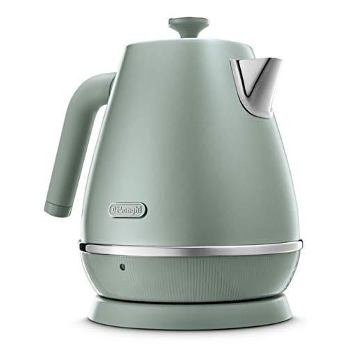 デロンギ(DeLonghi)ディスティンタ・ぺルラ・コレクション グリーン 電気ケトル 1L KBI...